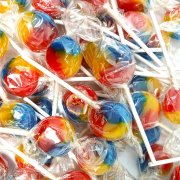 Jumbo Tutti Frutti Lollies (Wrapped)